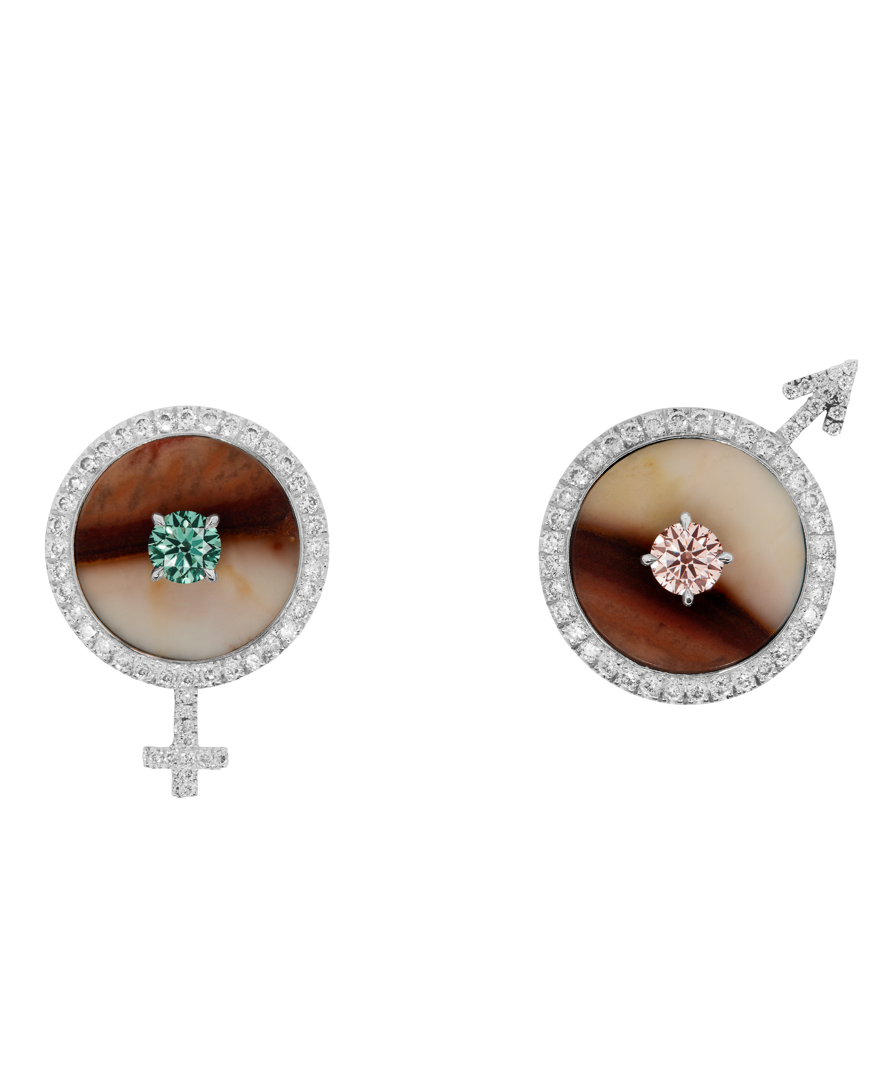 Motifs d'oreille Mars & Venus 10/10