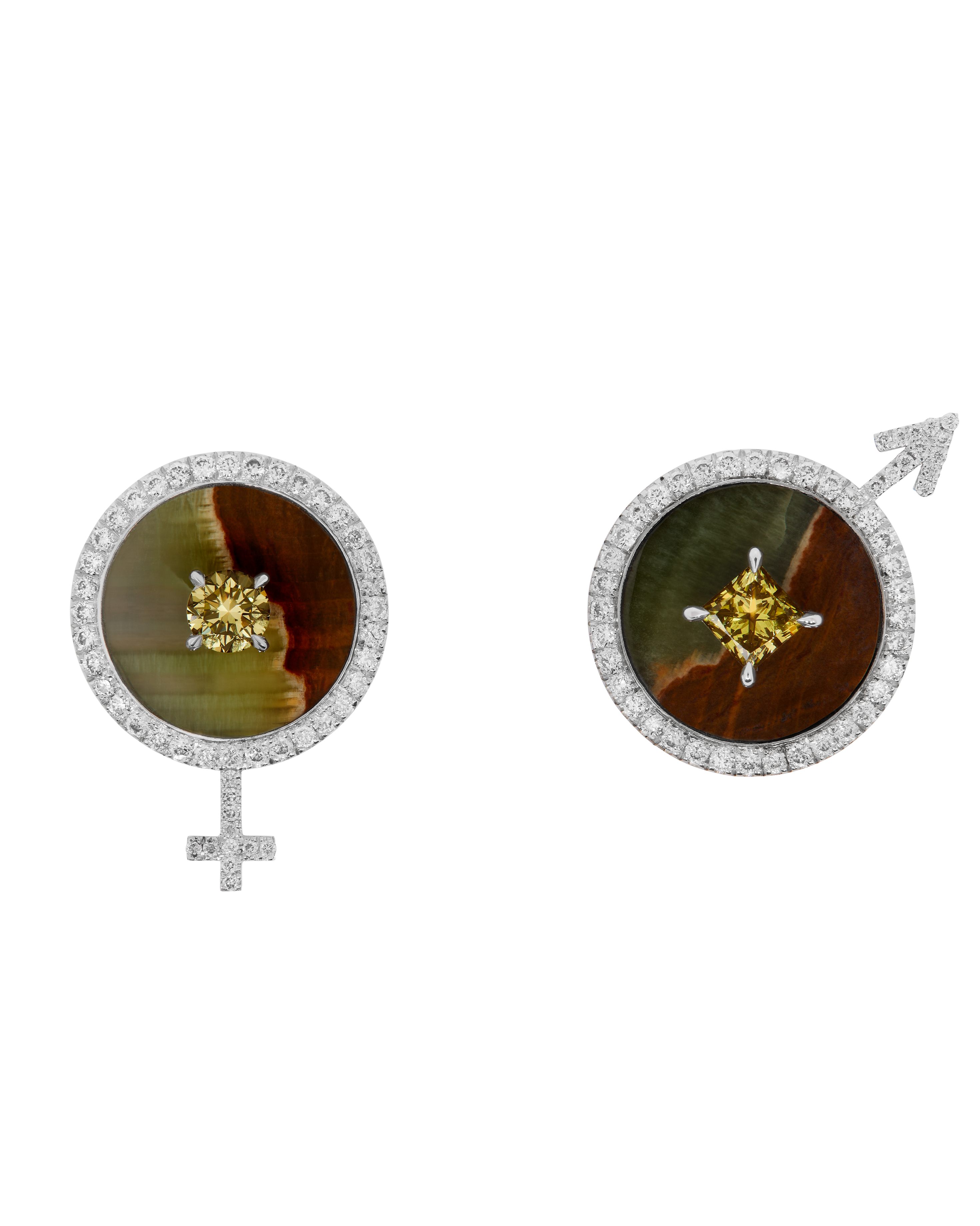 Motifs d'oreille Mars & Venus 04/10