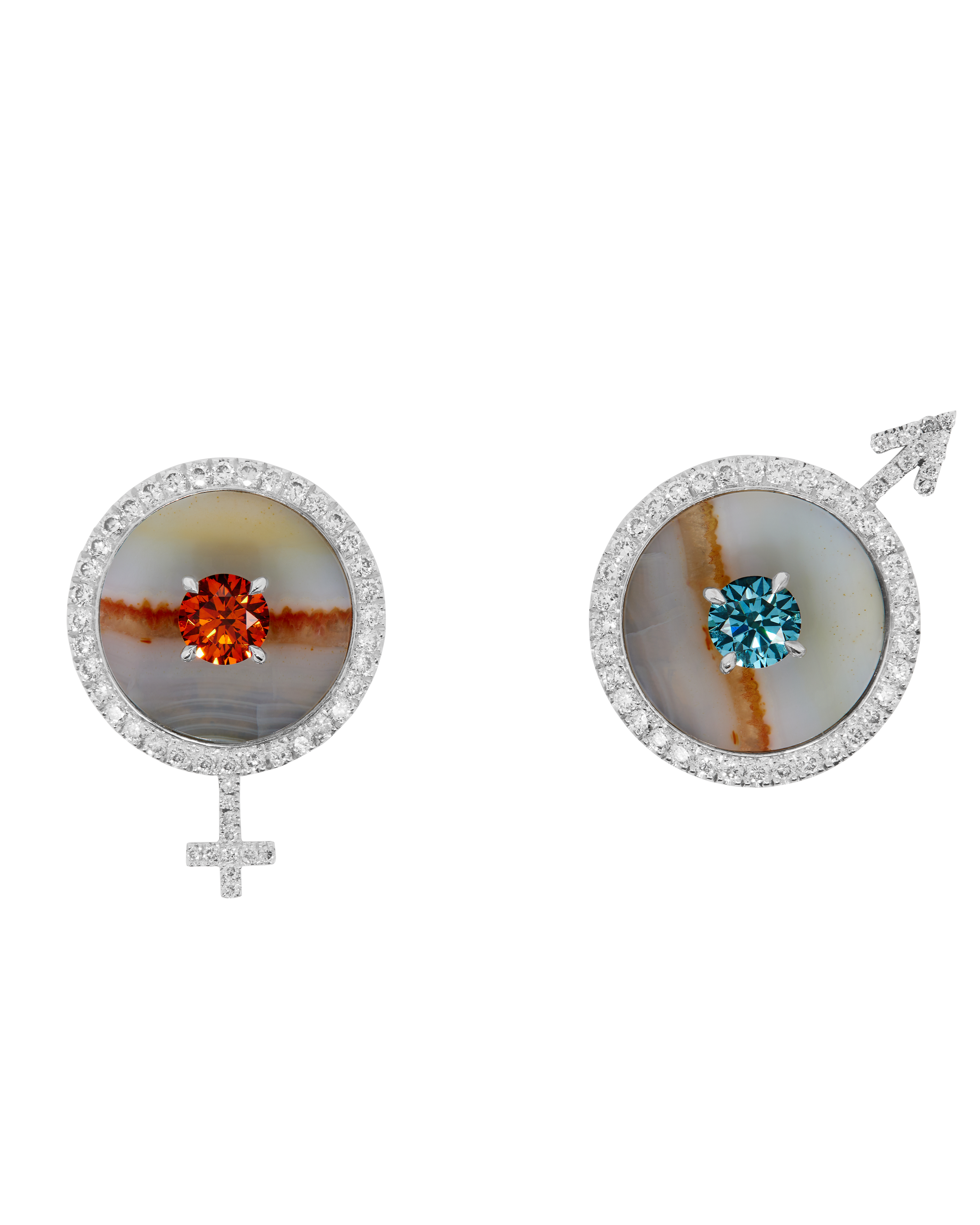 Motifs d'oreille Mars & Venus 09/10