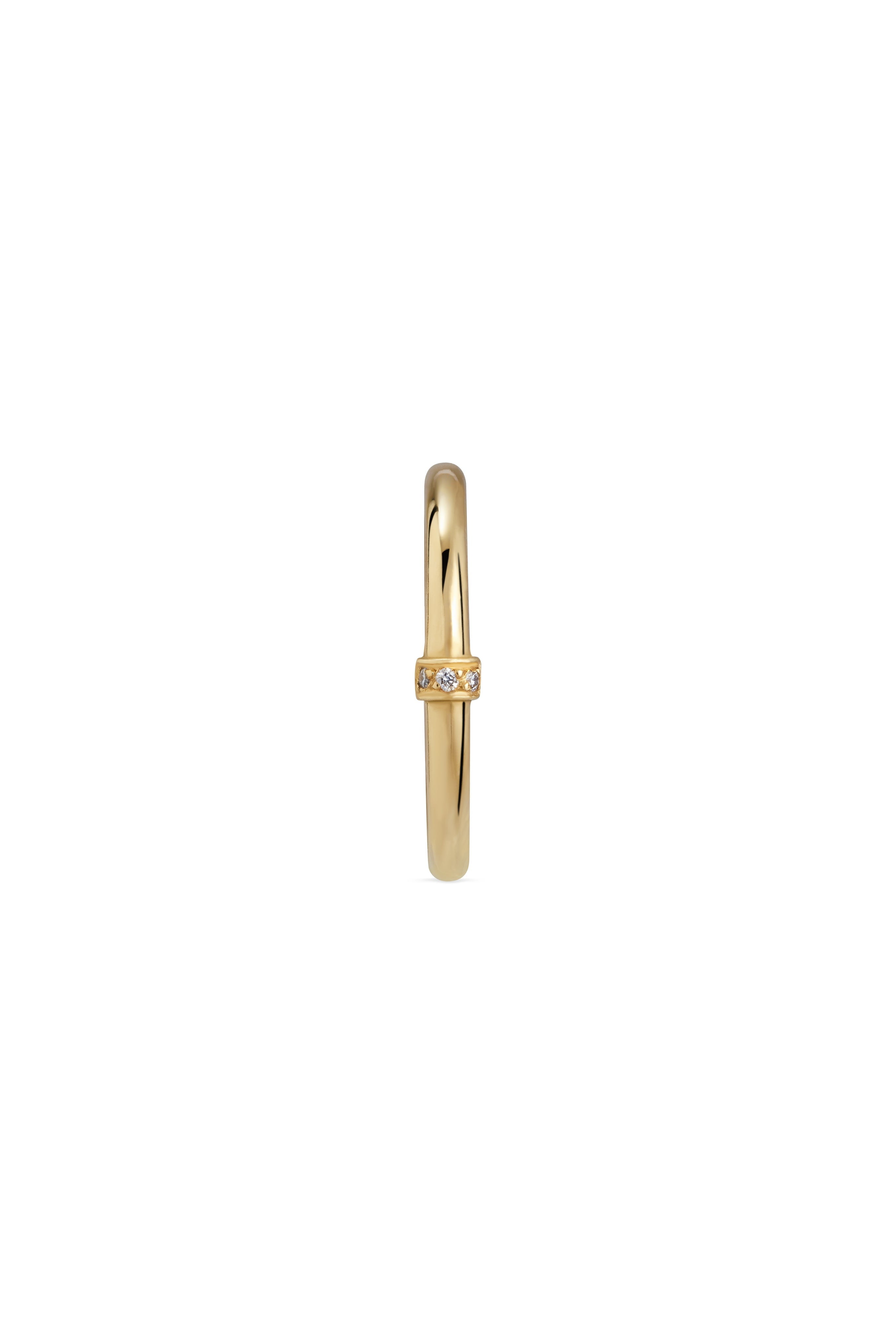 Amoretto Diamond Wedding Band
