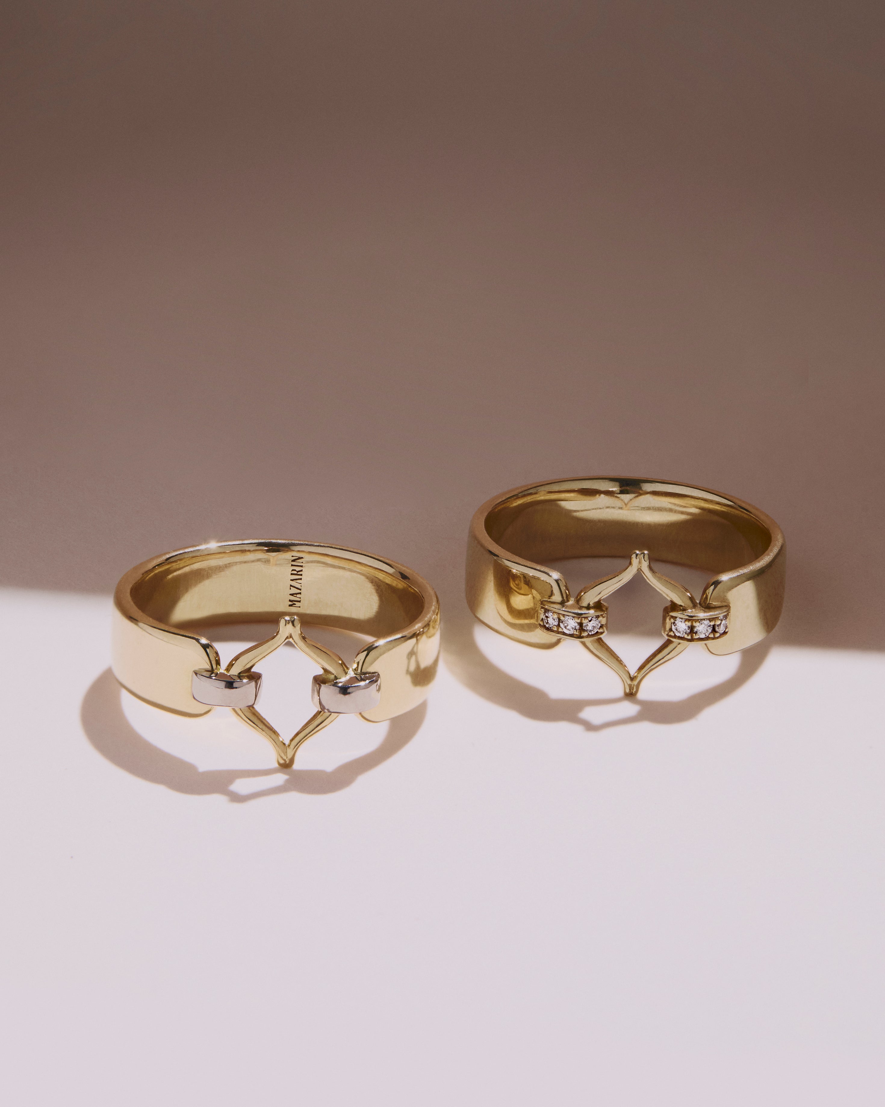 Bague Eboris Corset Pavée