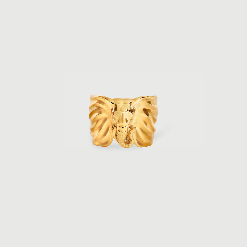 Bague bandeau Éléphant