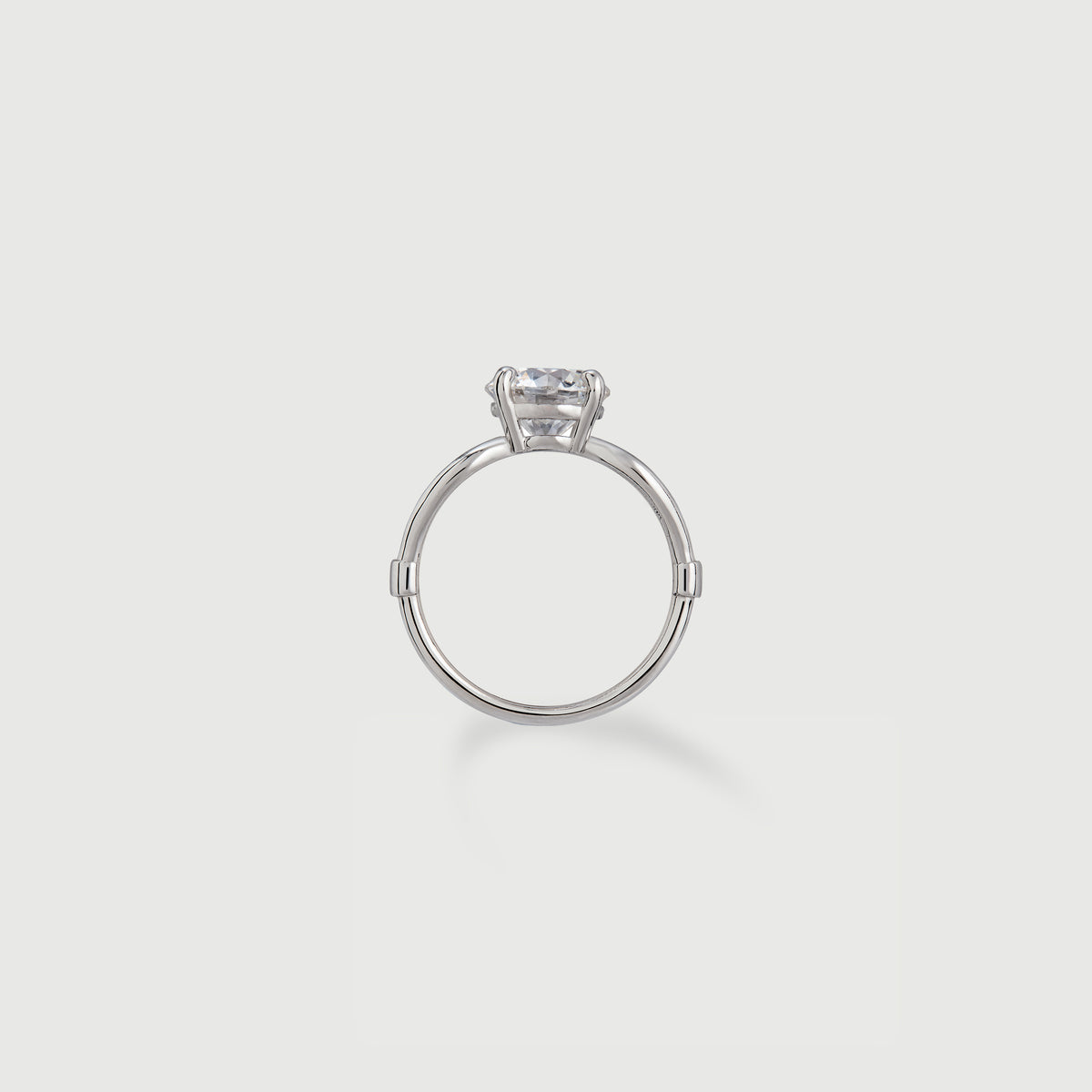 Solitaire Amoretto Brilliant - white gold