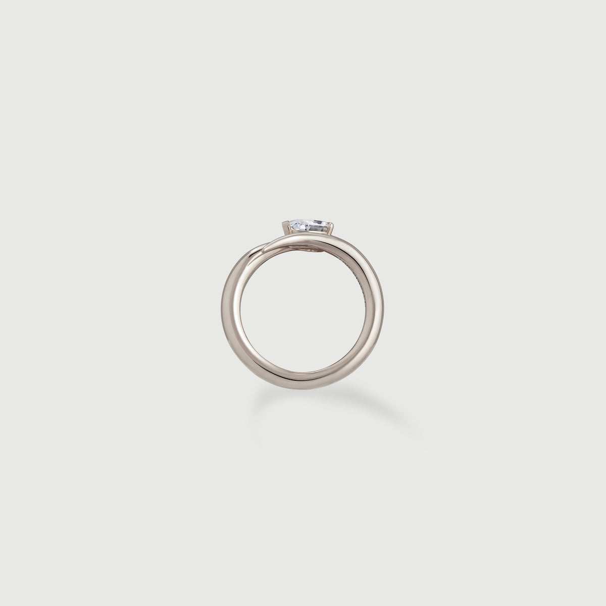 Bague Eboris Diamant - OR GRIS