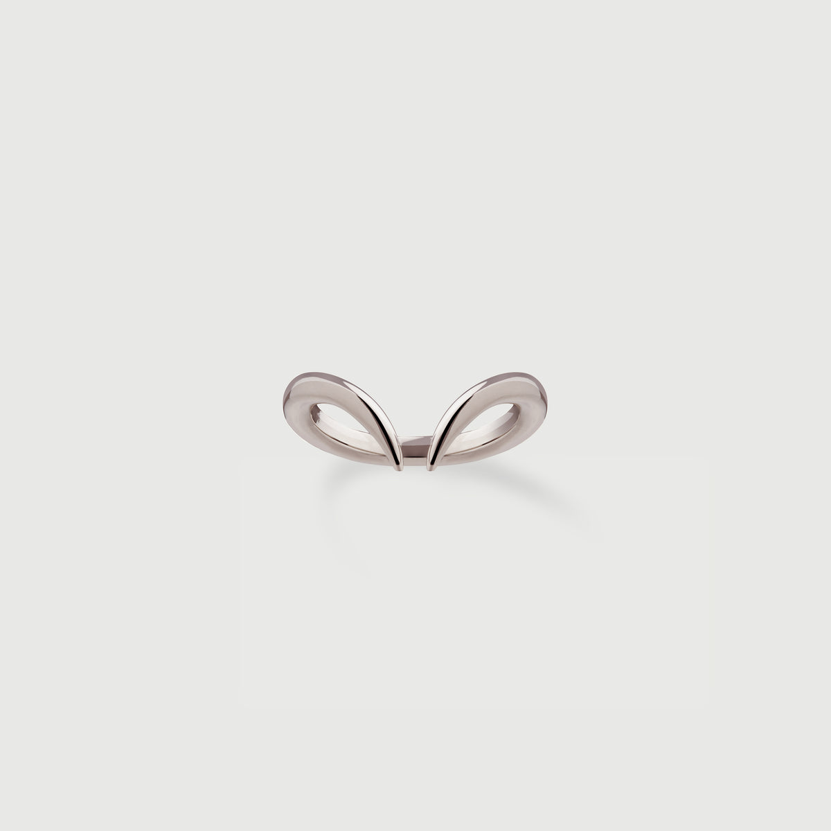 Eboris duchess ring - white gold