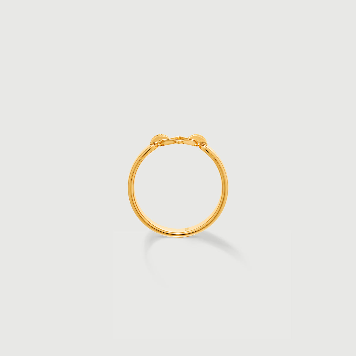Bague Eboris Corset Pavée