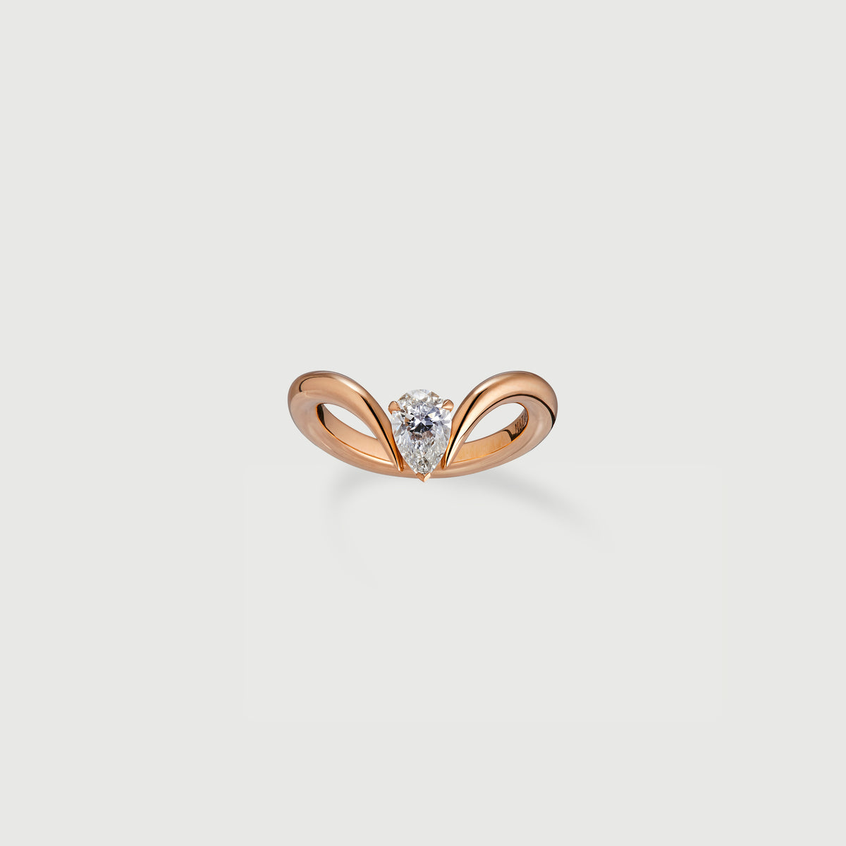 Bague Eboris Duchesse Diamant - OR ROUGE