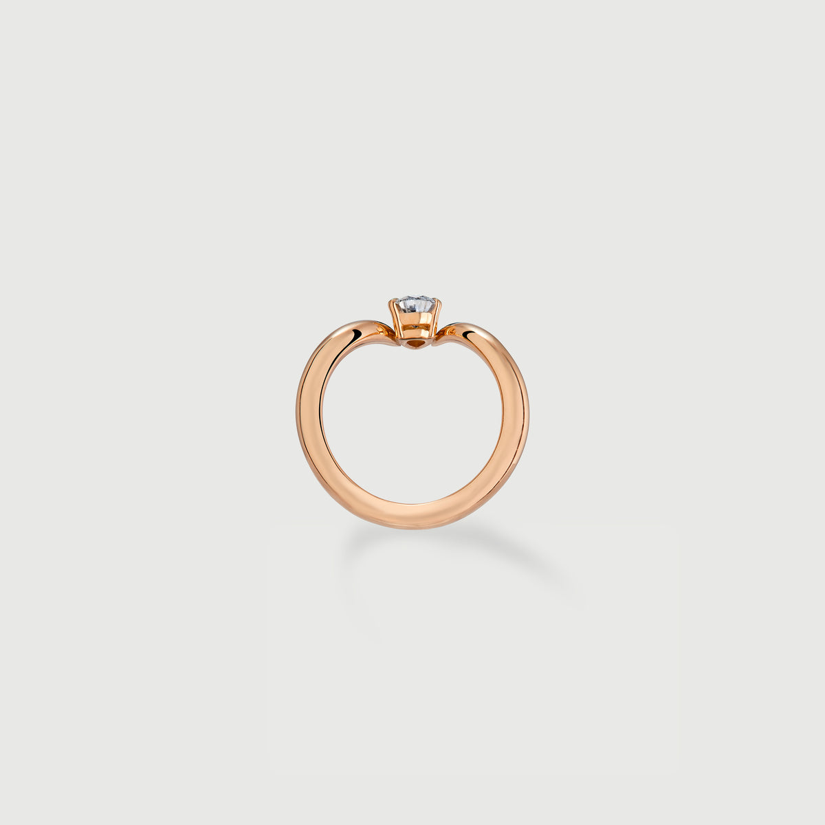 Bague Eboris Duchesse Diamant - OR ROUGE