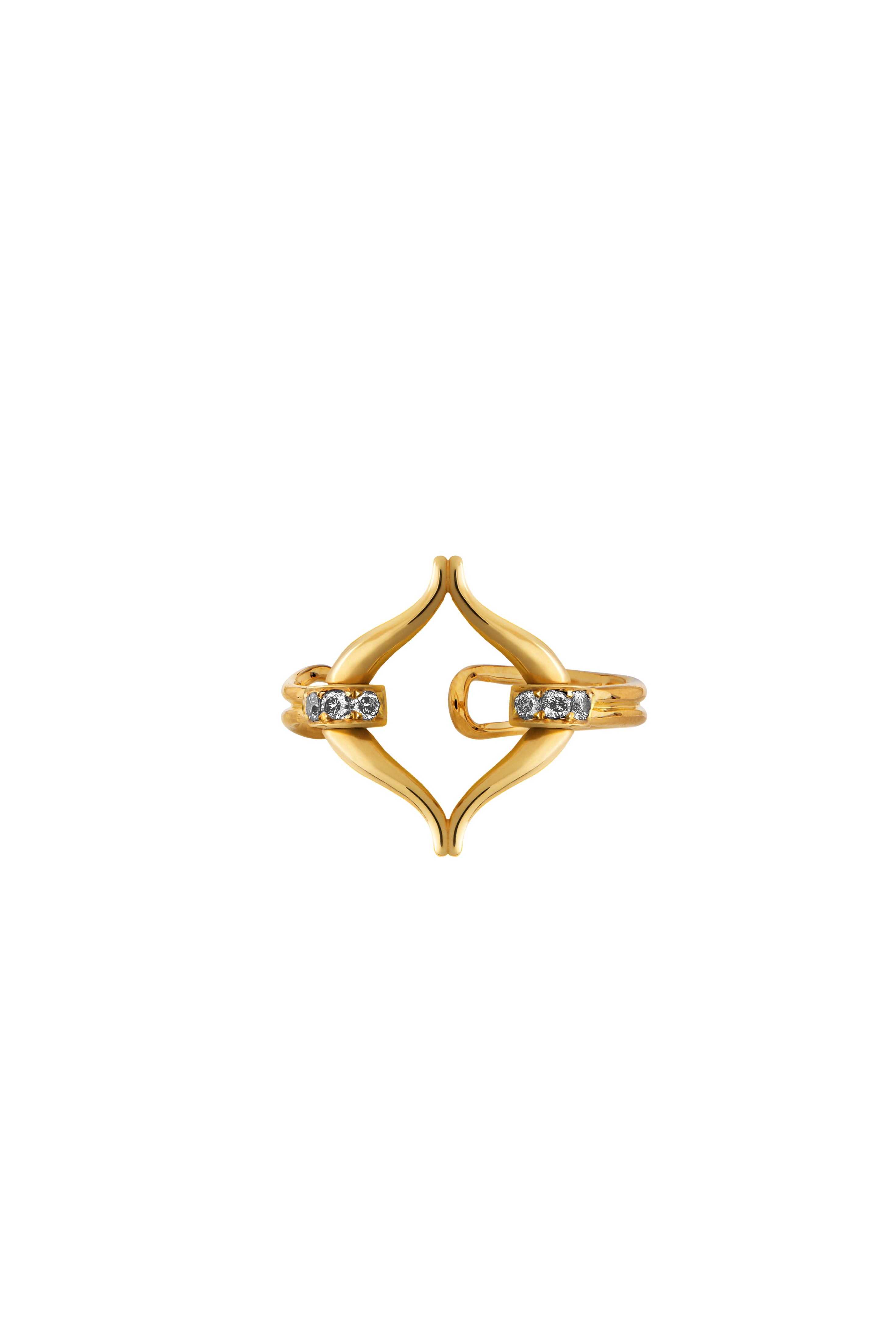 Eboris Link Earcuff - or jaune