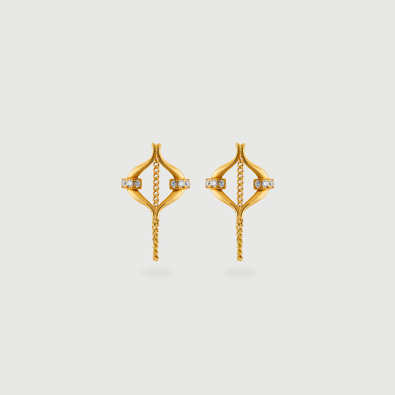 Boucles d'oreilles Eboris Link