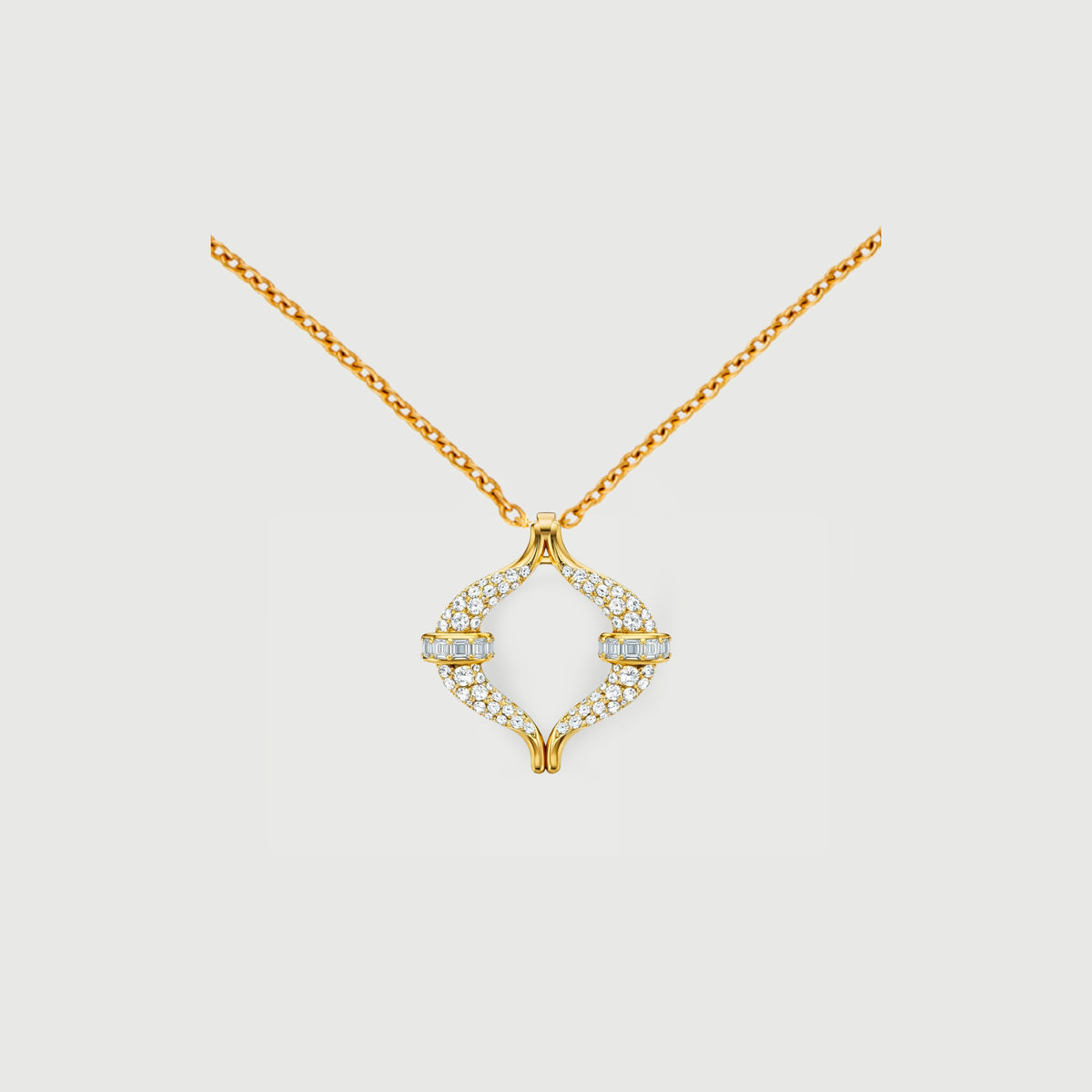 Eboris Link Maxi Diamond Necklace