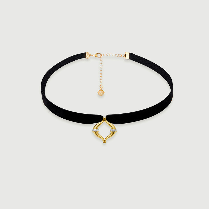 Collier Eboris Link Maxi Velvet Diamant