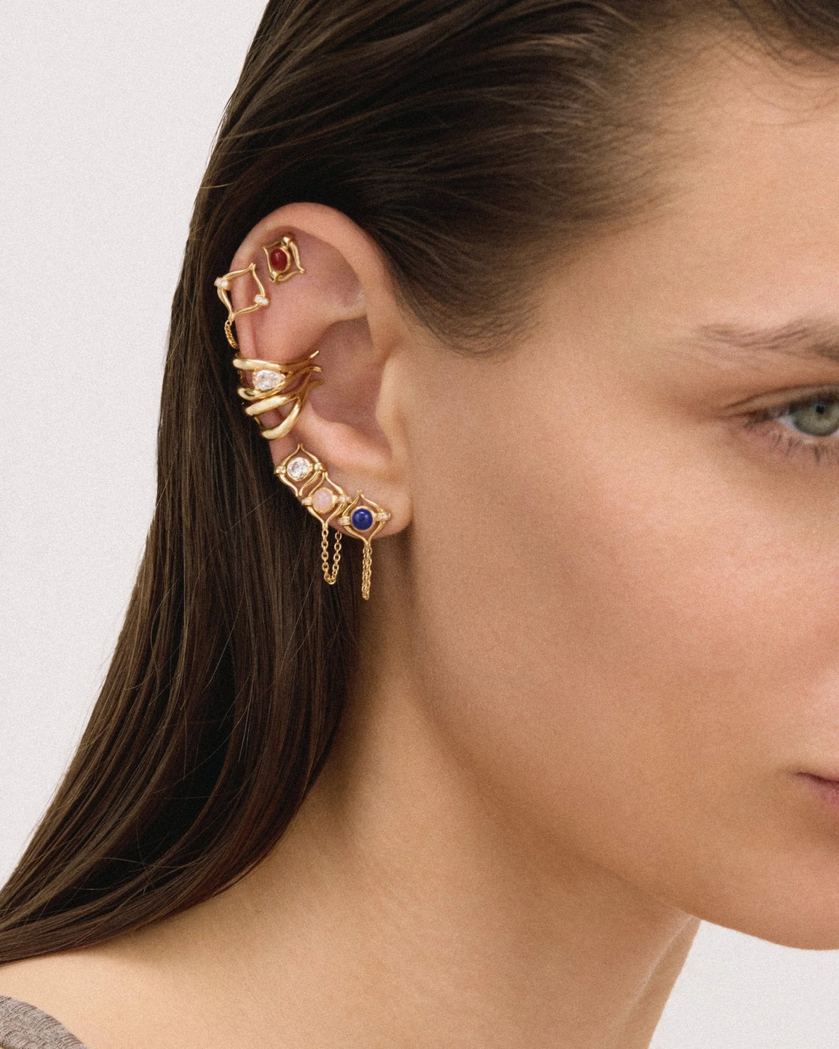 Eboris Link Earrings