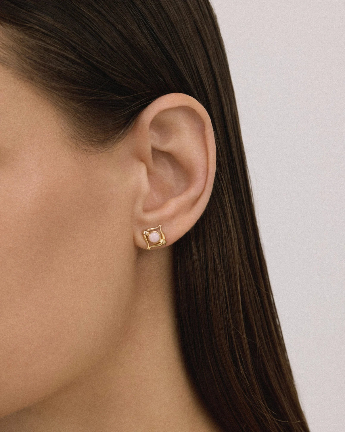 Puce D'Oreille Eboris Bud Opale Rose