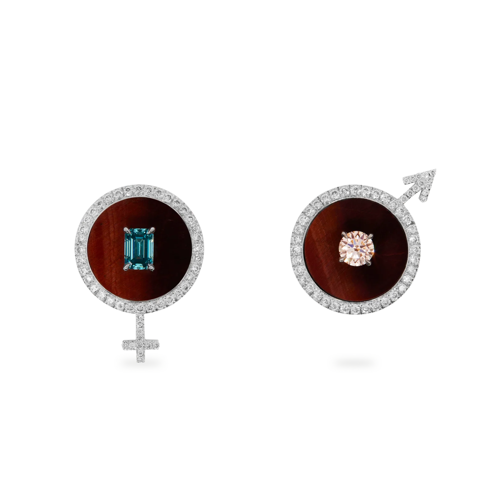 Mars & Venus earrings